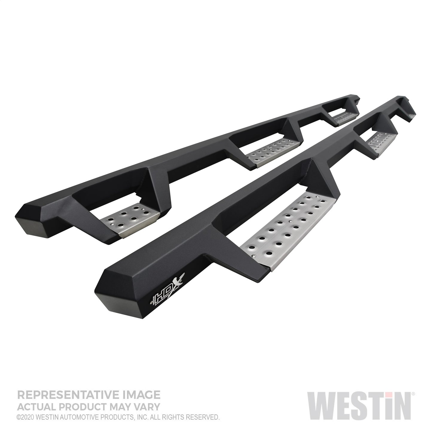 WESTIN HDX Stainless Drop Wheel-to-Wheel Nerf Step Bars 56-5347752