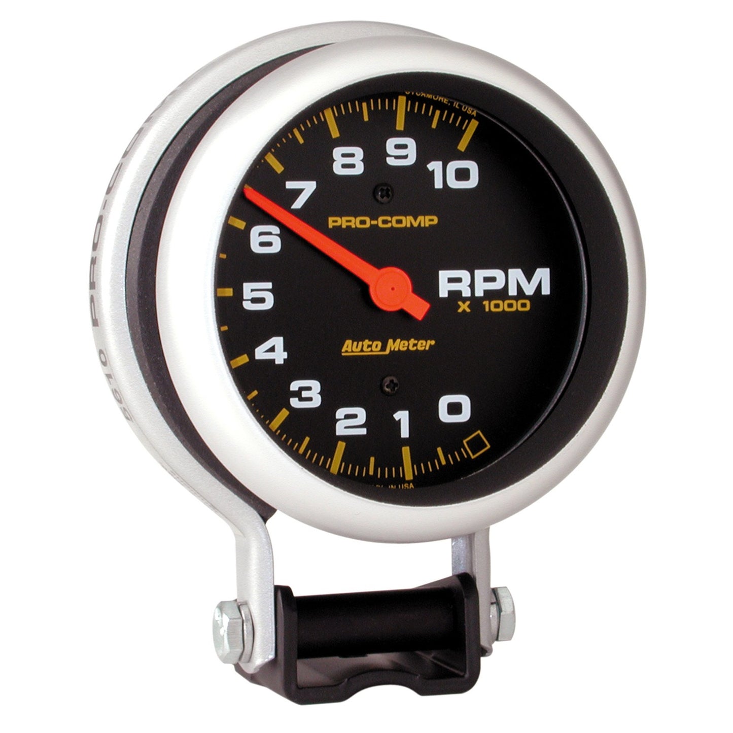 AutoMeter 3-3/4 in. PEDESTAL TACHOMETER 0-10000 RPM PRO-COMP 5610