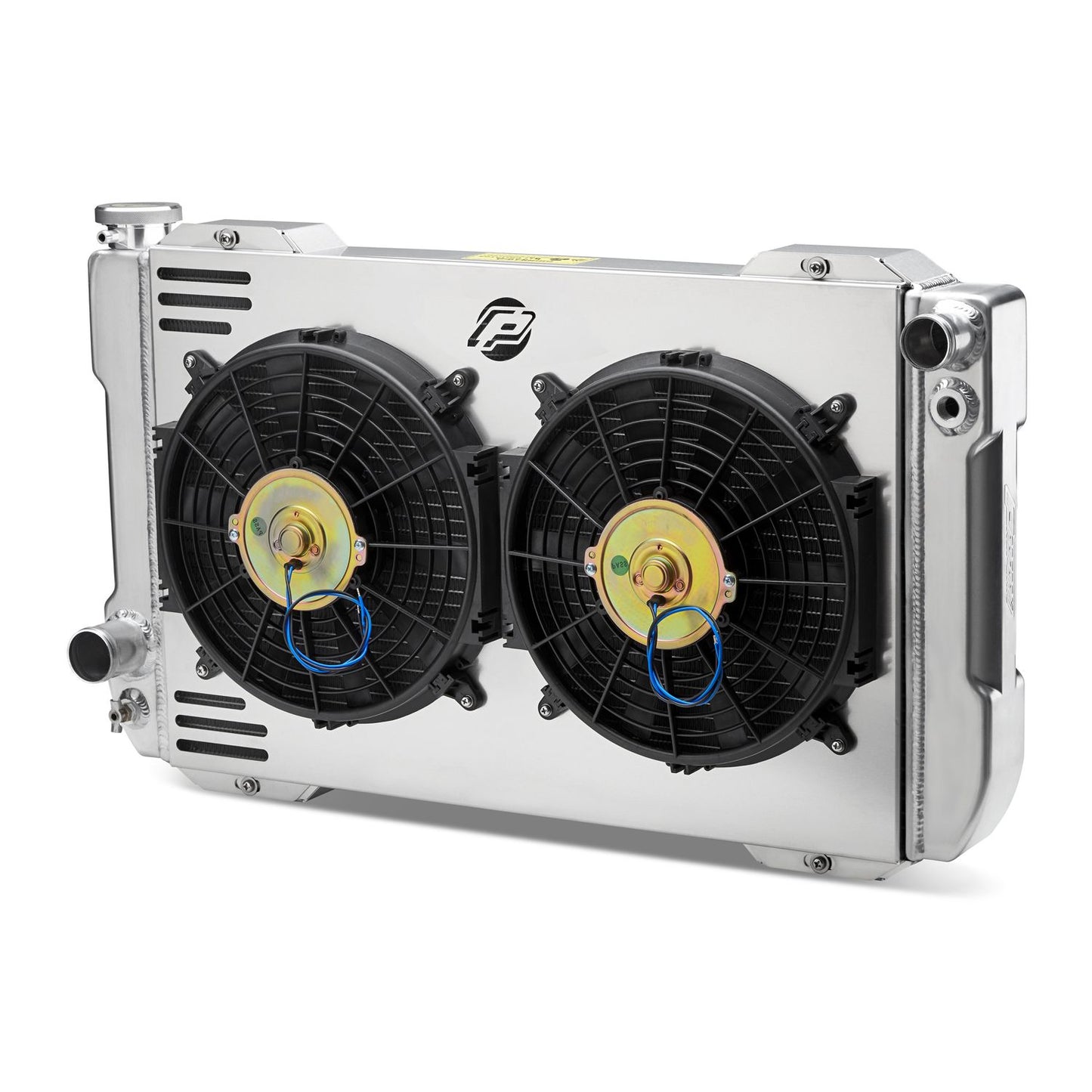 Proform 123 Series Radiator System; Univ.; Ford; 26" Core; Shroud & Dual Fans; ManTrans 126FS20