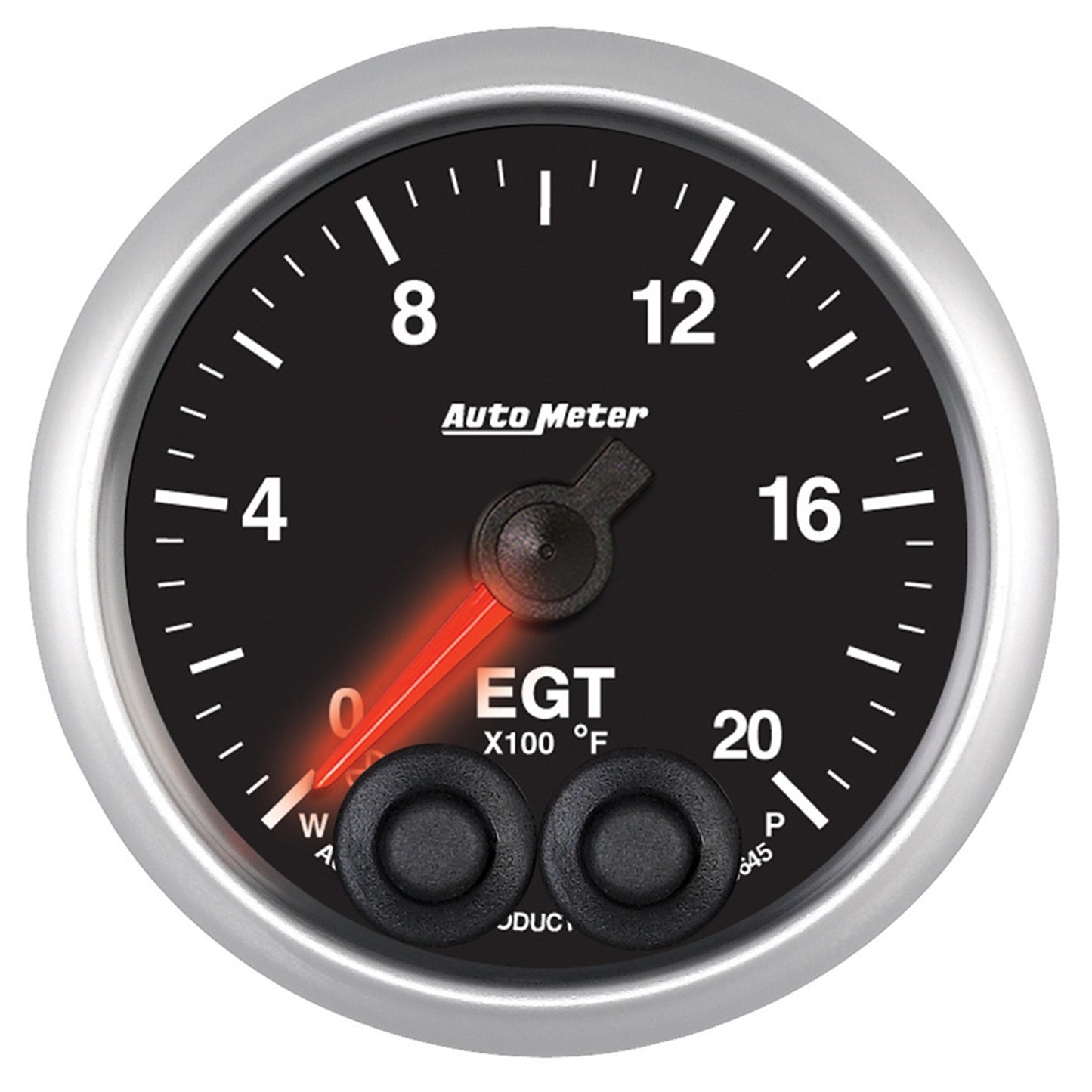 AutoMeter 2-1/16 in. PYROMETER 0-2000 Fahrenheit ELITE 5645