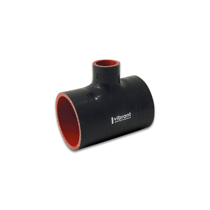 Vibrant Performance - 19685 - T-Hose Coupler Hose I.D. 2 in.; Overall Length: 4 in.; Branch I.D. 1 in.