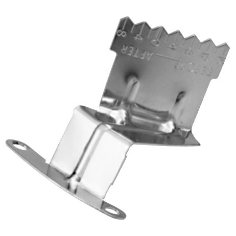 Proform Engine Timing Tab; Chrome; Fits Small Block Chevy Using 8 Inch Balancer 66121