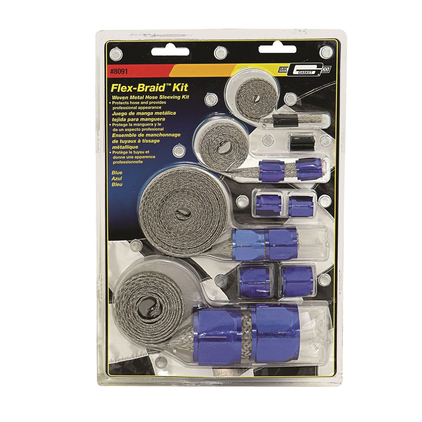 Mr Gasket Flex-Braid Hose Sleeving Kit MRGAS-8091