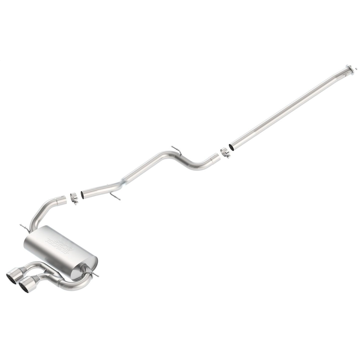 Borla 2013-2018 Ford Focus ST Cat-Back Exhaust System S-Type 140504