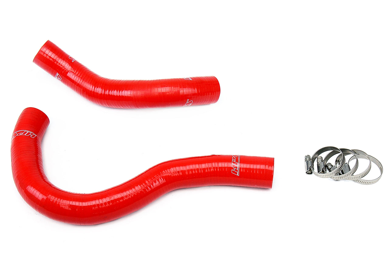 HPS Performance High Temp 3-ply Reinforced SiliconeReplace OEM Rubber Radiator Coolant Hoses 57-1001-RED