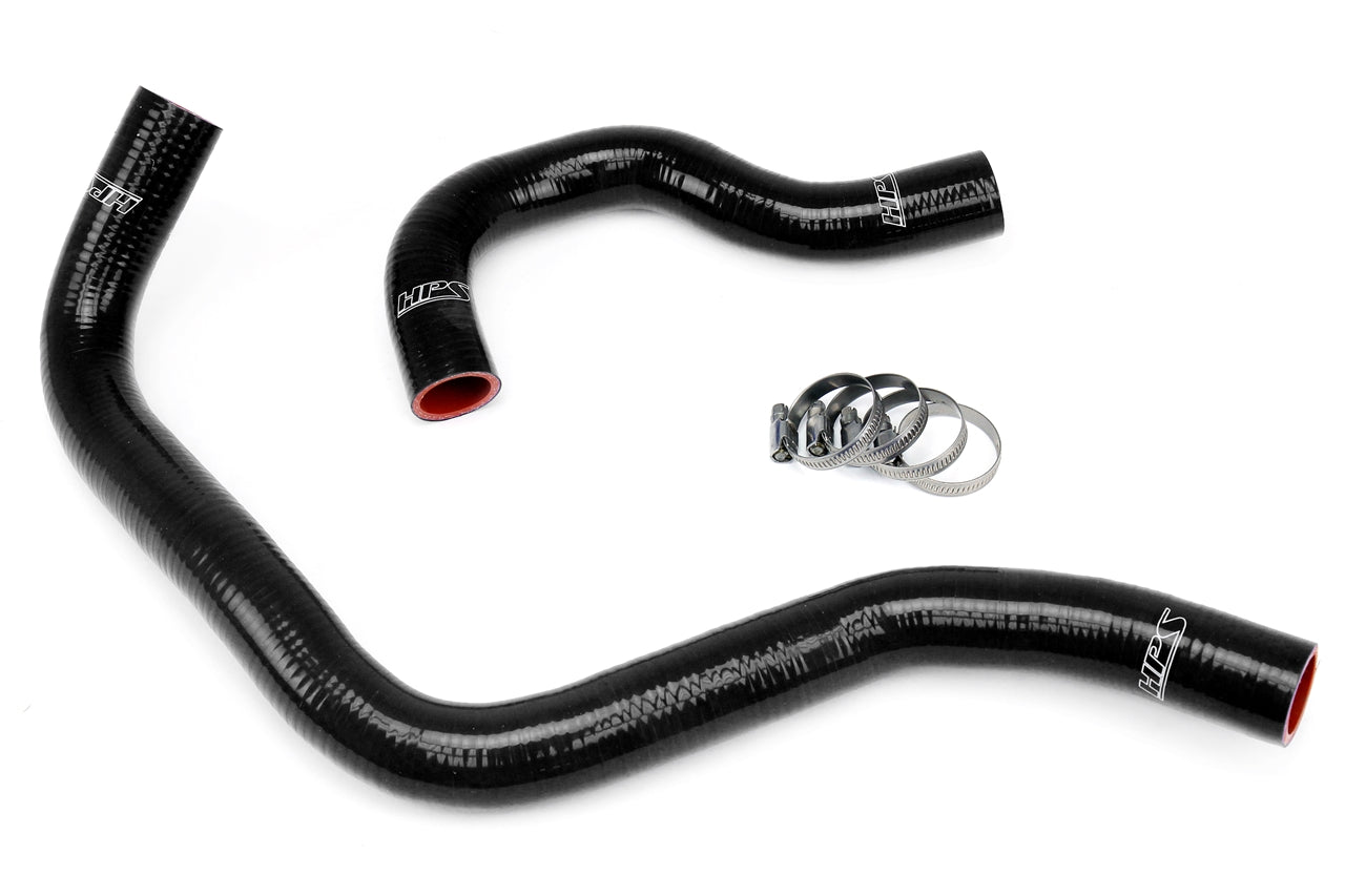 HPS Performance High Temp 3-ply Reinforced SiliconeReplace OEM Rubber Radiator Coolant Hoses 57-1002-BLK