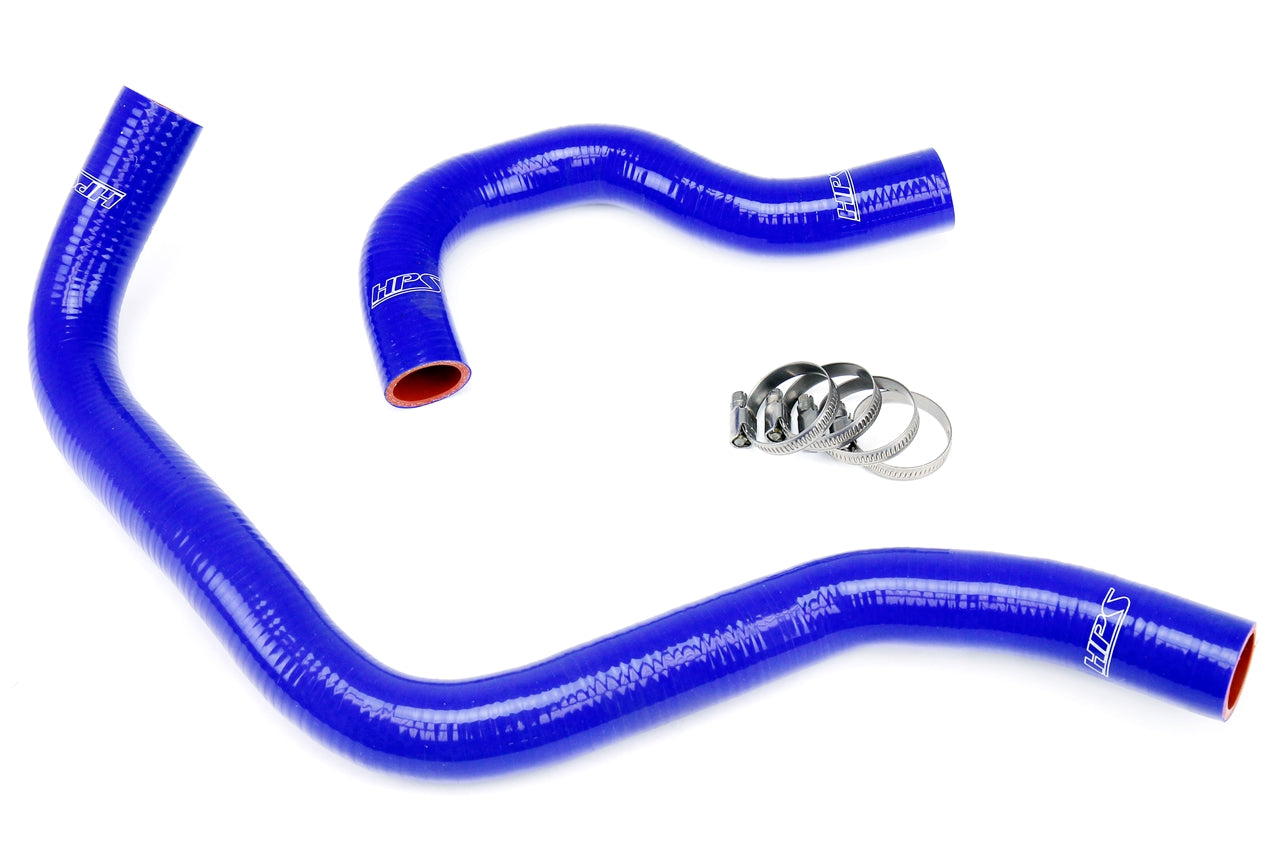 HPS Performance High Temp 3-ply Reinforced SiliconeReplace OEM Rubber Radiator Coolant Hoses 57-1002-BLUE