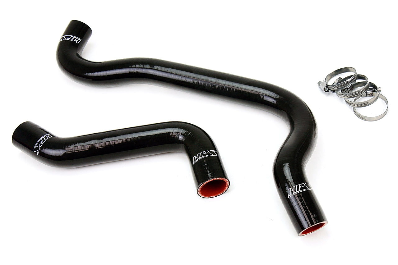 HPS Performance High Temp 3-ply Reinforced SiliconeReplace OEM Rubber Radiator Coolant Hoses 57-1009-BLK