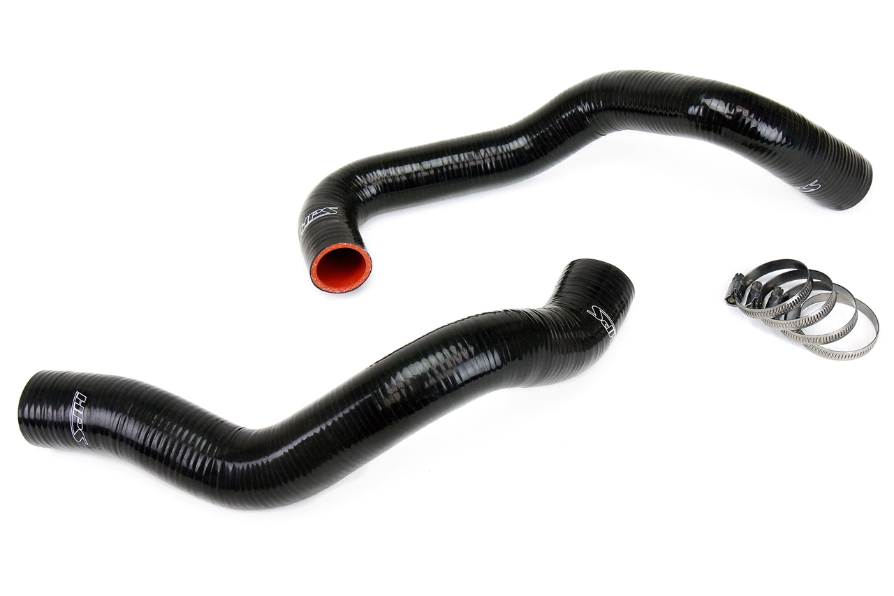 HPS Performance High Temp 3-ply Reinforced SiliconeReplace OEM Rubber Radiator Coolant Hoses 57-1011-BLK