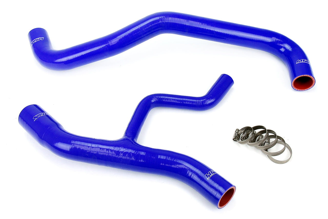 HPS Performance High Temp 3-ply Reinforced SiliconeReplace OEM Rubber Radiator Coolant Hoses 57-1012-BLUE