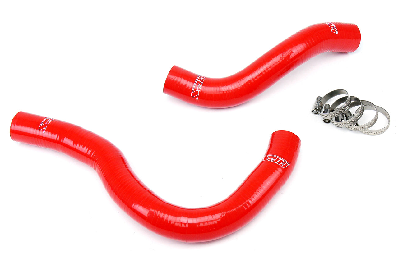 HPS Performance High Temp 3-ply Reinforced SiliconeReplace OEM Rubber Radiator Coolant Hoses 57-1020-RED