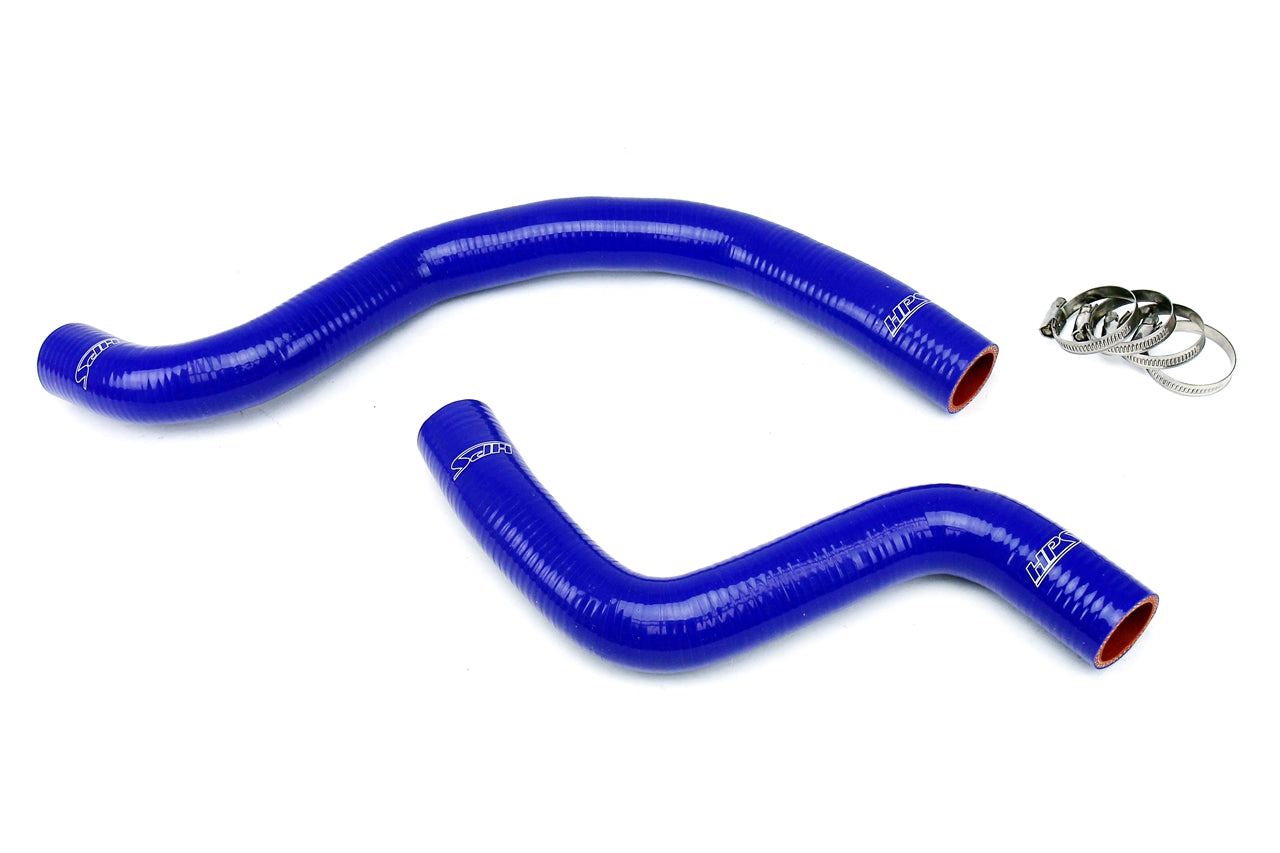 HPS Performance High Temp 3-ply Reinforced SiliconeReplace OEM Rubber Radiator Coolant Hoses 57-1040-BLUE