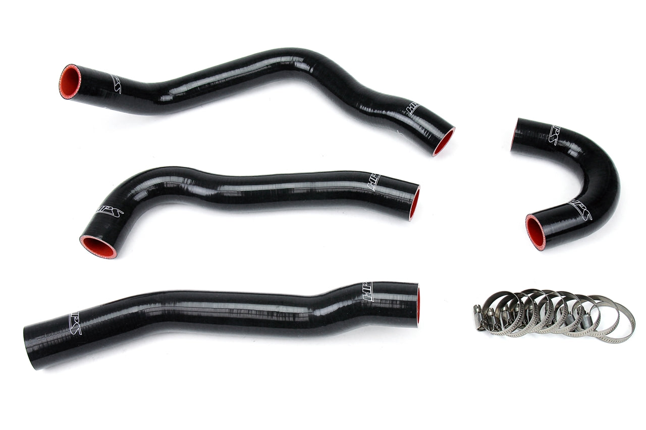 HPS Performance High Temp 3-ply Reinforced SiliconeReplace OEM Rubber Radiator Coolant Hoses 57-1043-BLK