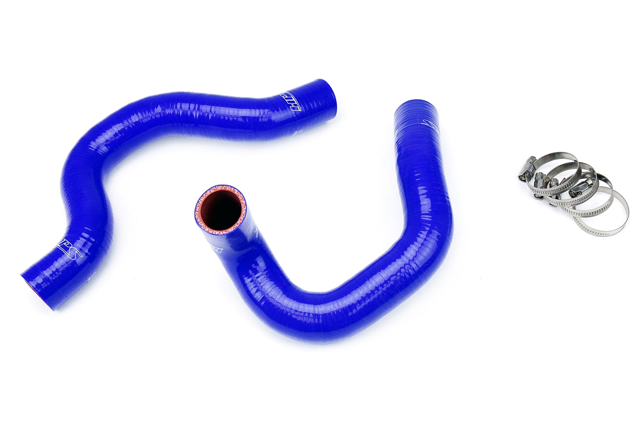 HPS Performance High Temp 3-ply Reinforced SiliconeReplace OEM Rubber Radiator Coolant Hoses 57-1056-BLUE