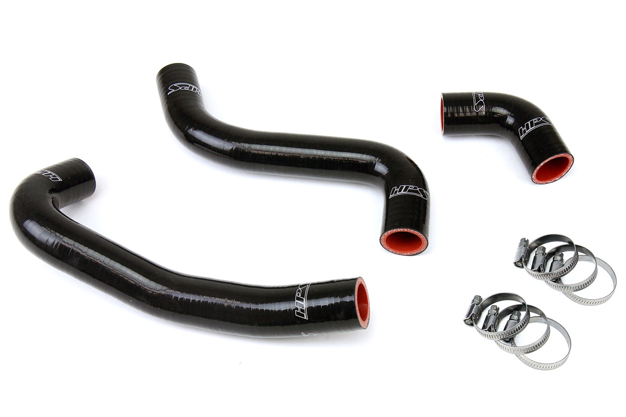 HPS Performance High Temp 3-ply Reinforced SiliconeReplace OEM Rubber Radiator Coolant Hoses 57-1059-BLK