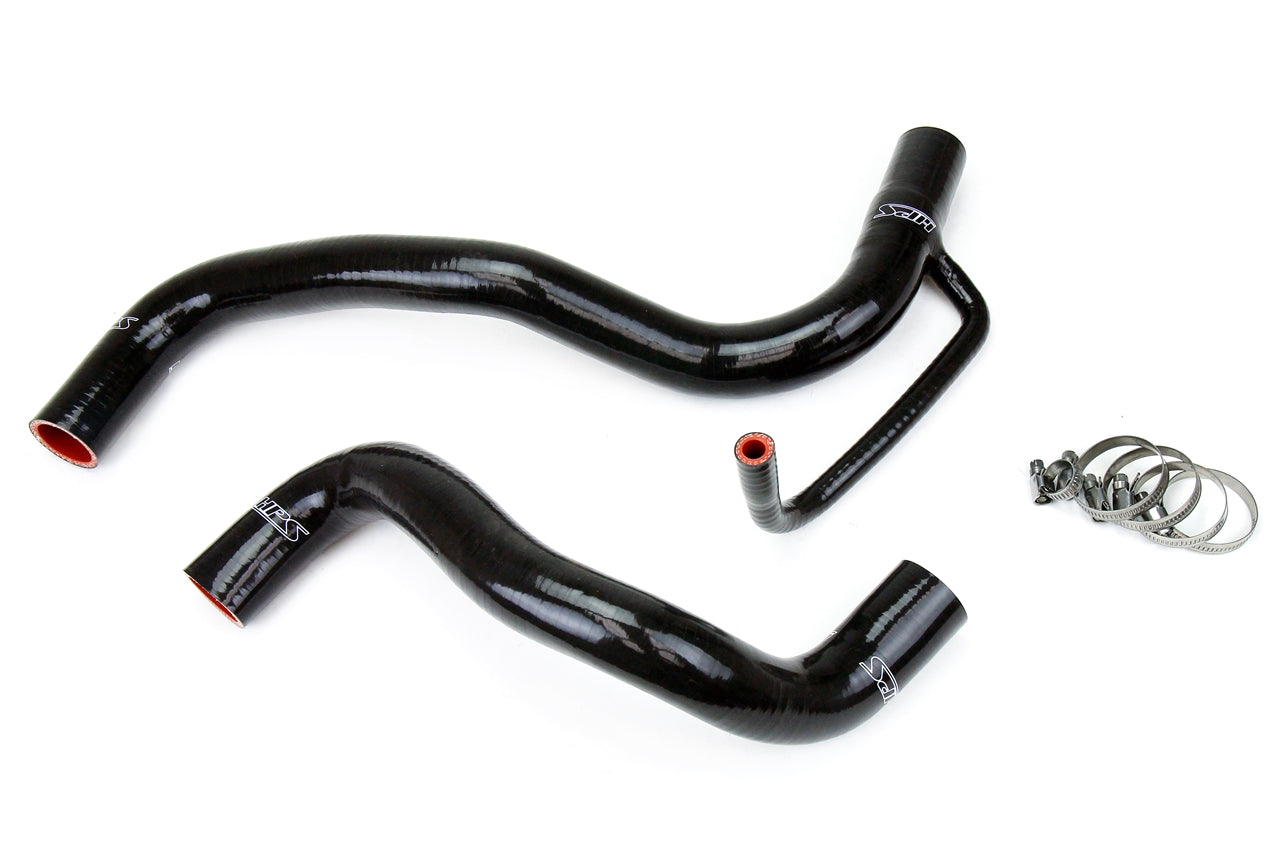 HPS Performance High Temp 3-ply Reinforced SiliconeReplace OEM Rubber Radiator Coolant Hoses 57-1060-BLK