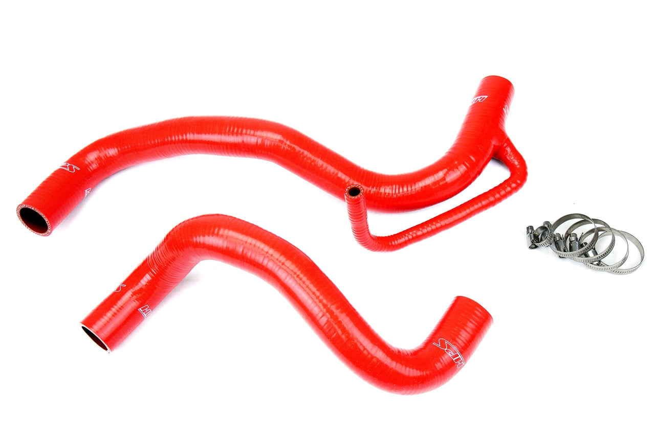 HPS Performance High Temp 3-ply Reinforced SiliconeReplace OEM Rubber Radiator Coolant Hoses 57-1060-RED