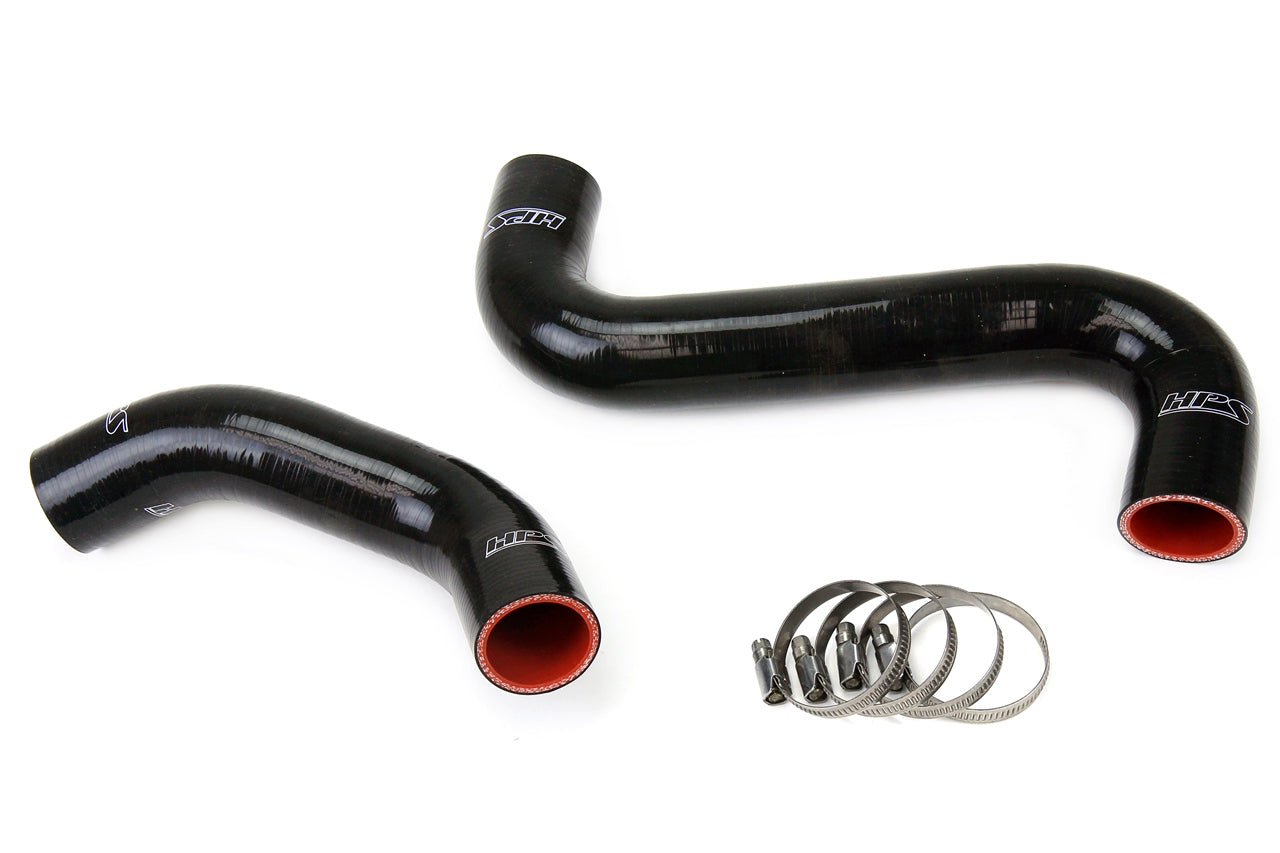 HPS Performance High Temp 3-ply Reinforced SiliconeReplace OEM Rubber Radiator Coolant Hoses 57-1061-BLK