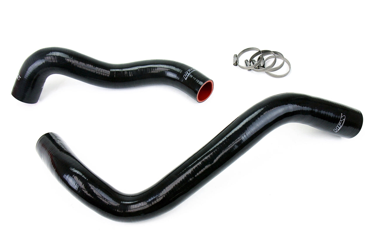HPS Performance High Temp 3-ply Reinforced SiliconeReplace OEM Rubber Radiator Coolant Hoses 57-1074-BLK