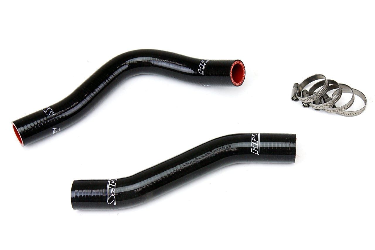 HPS Performance High Temp 3-ply Reinforced Silicone Replace OEM Rubber Radiator Coolant Hoses 57-1230-BLK