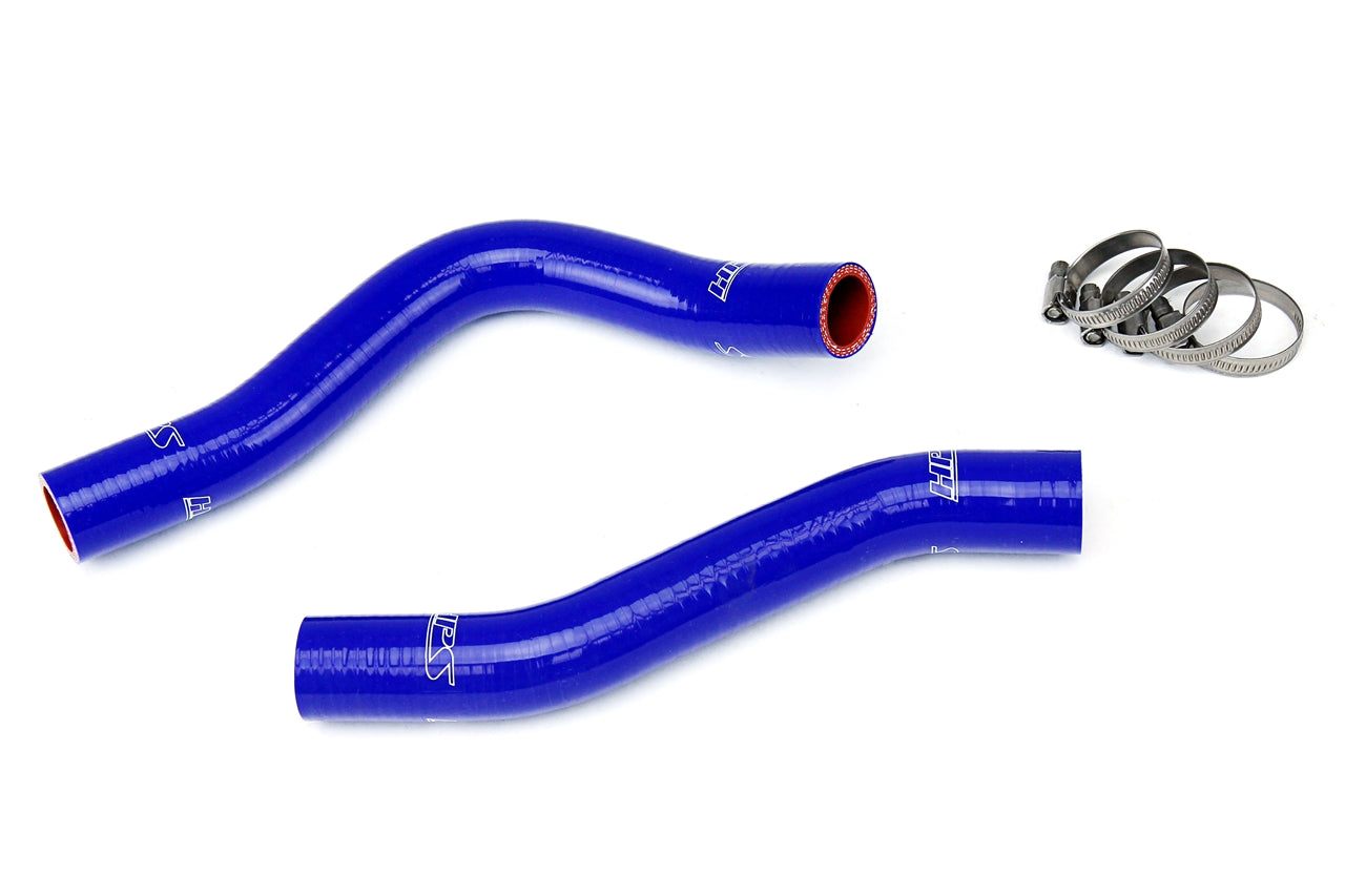HPS Performance High Temp 3-ply Reinforced Silicone Replace OEM Rubber Radiator Coolant Hoses 57-1230-BLUE