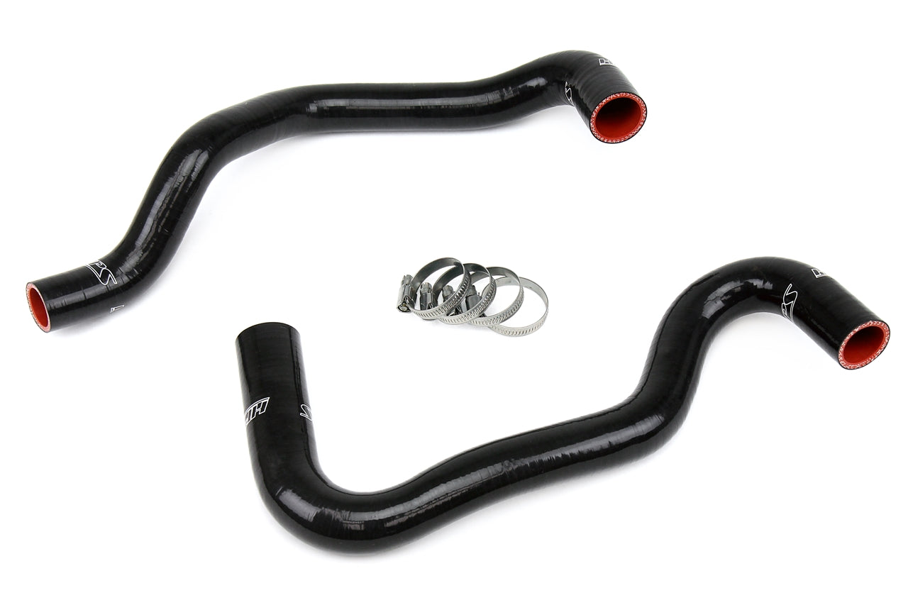 HPS Performance High Temp 3-ply Reinforced Silicone Replace OEM Rubber Radiator Coolant Hoses 57-1281-BLK