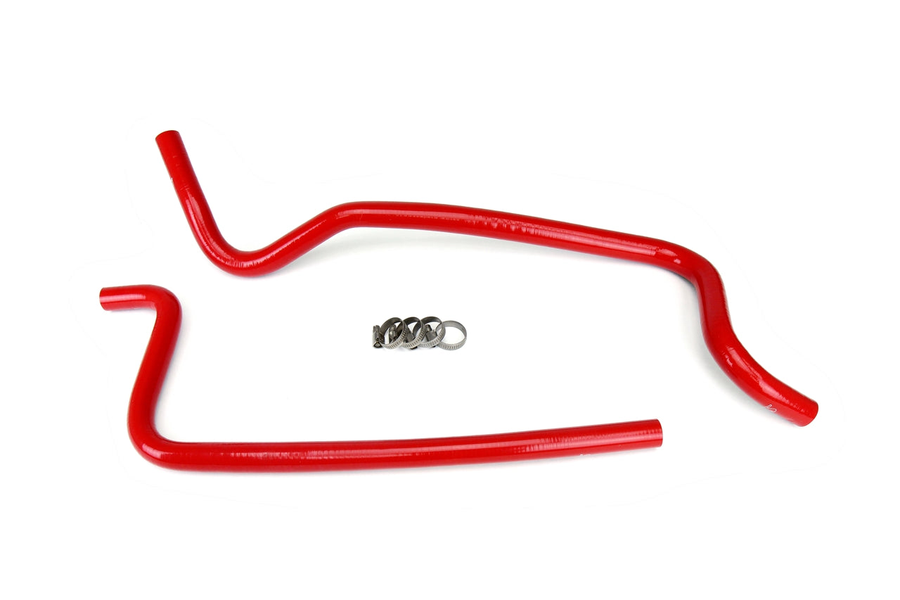 HPS Performance High Temp 3-ply Reinforced Silicone Replace OEM Rubber Heater Coolant Hoses 57-1283-RED
