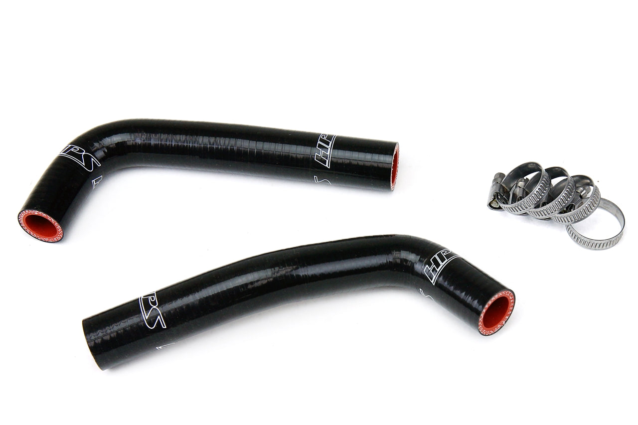 HPS Performance High Temp 3-ply Reinforced Silicone Replace OEM Rubber Radiator Coolant Hoses 57-1352-BLK