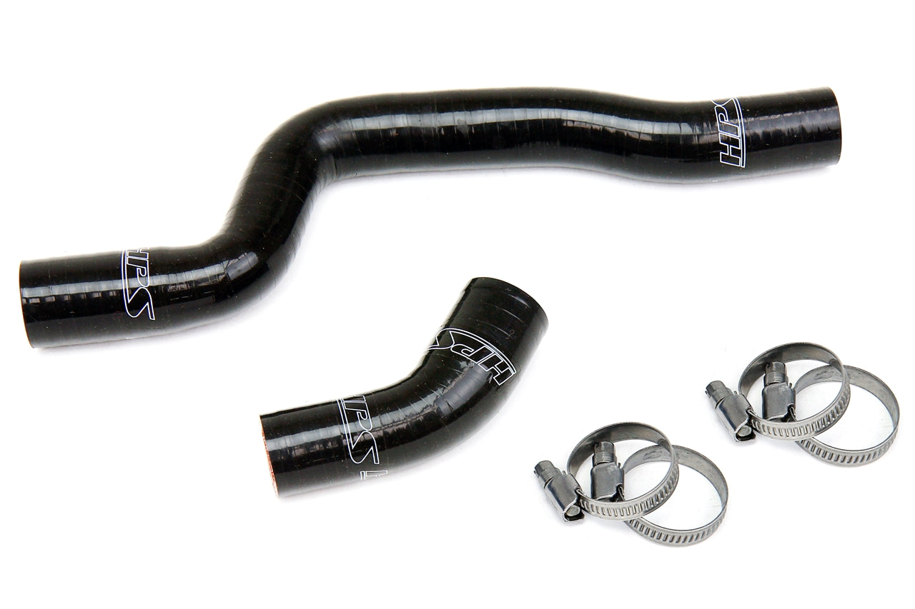 HPS Performance High Temp 3-ply Reinforced Silicone Replace OEM Rubber Radiator Coolant Hoses 57-1356-BLK
