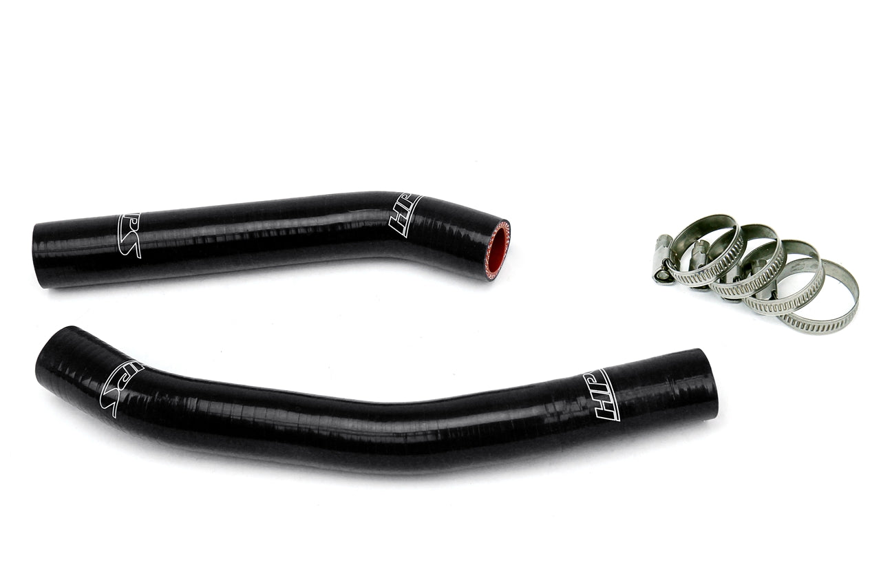 HPS Performance High Temp 3-ply Reinforced Silicone Replace OEM Rubber Radiator Coolant Hoses 57-1361-BLK