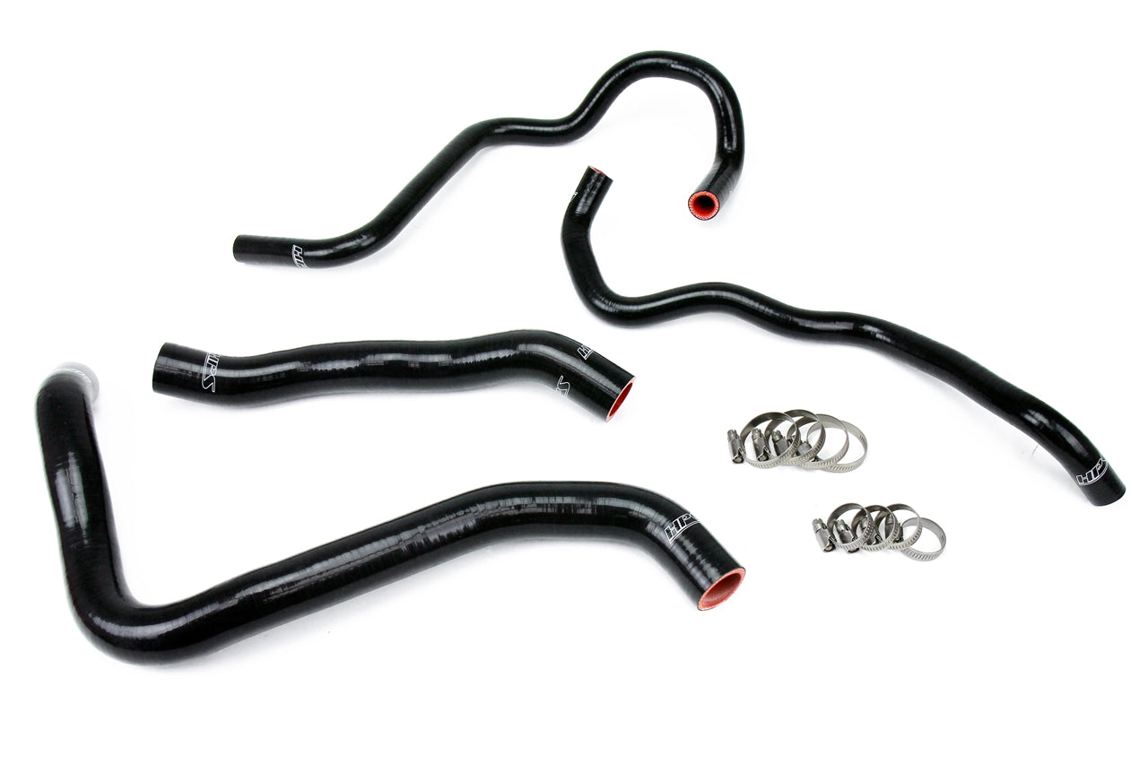 HPS Performance High Temp 3-ply Reinforced Silicone Replace Rubber Radiator Heater Coolant Hoses 57-1388-BLK
