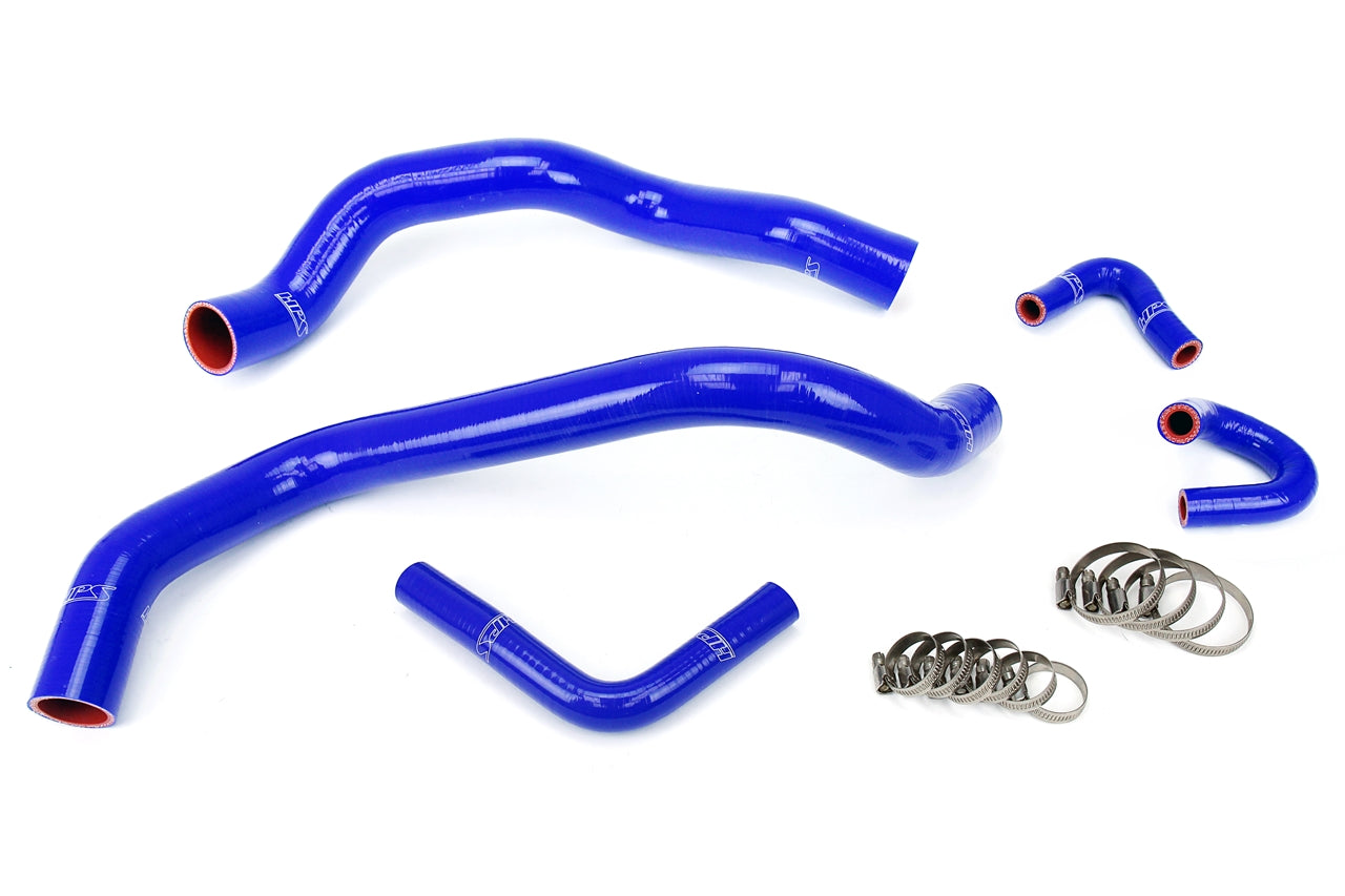 HPS Performance High Temp 3-ply Reinforced SiliconeReplace Rubber Radiator Heater Coolant Hoses 57-1401-BLUE