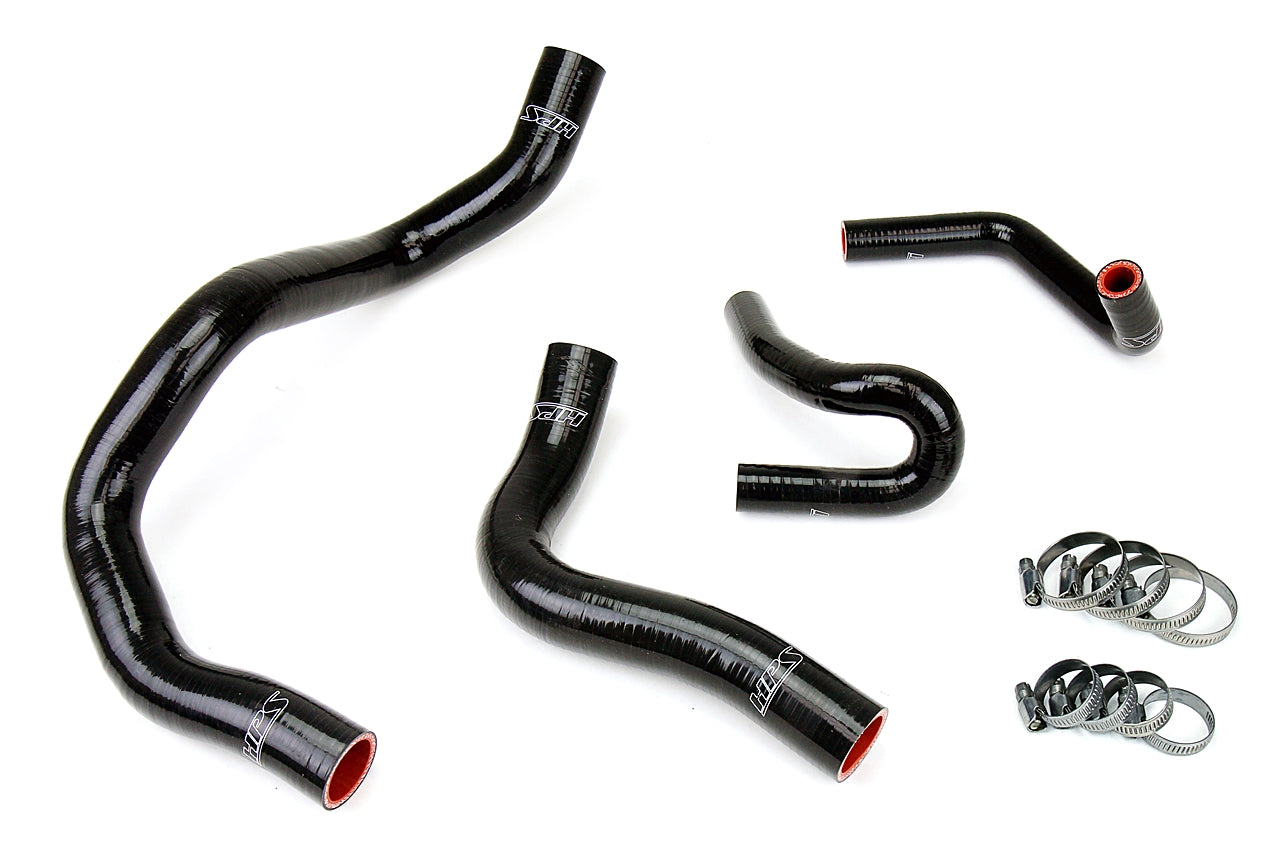 HPS Performance High Temp 3-ply Reinforced SiliconeReplace Rubber Radiator Heater Coolant Hoses 57-1413-BLK