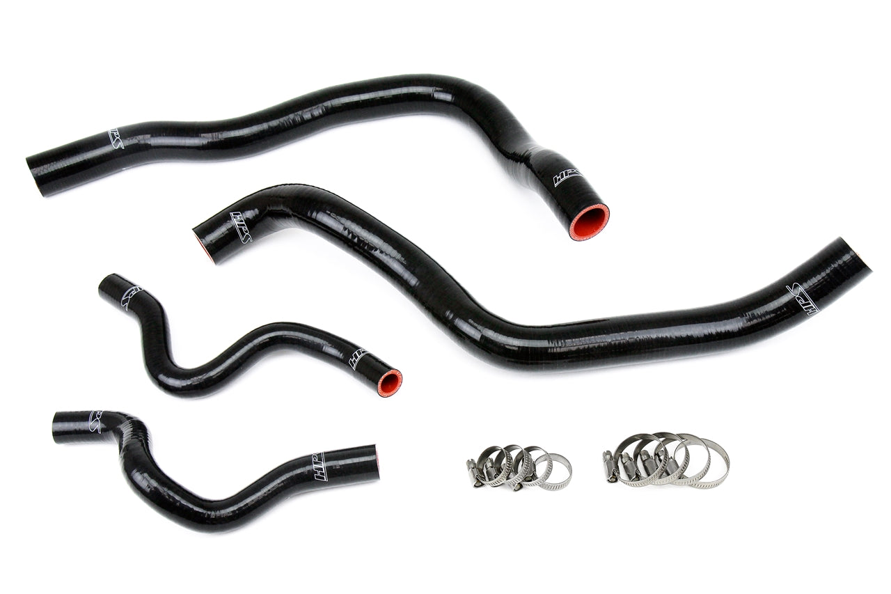 HPS Performance High Temp 3-ply Reinforced SiliconeReplace OEM Rubber Radiator Coolant Hoses 57-1417-BLK