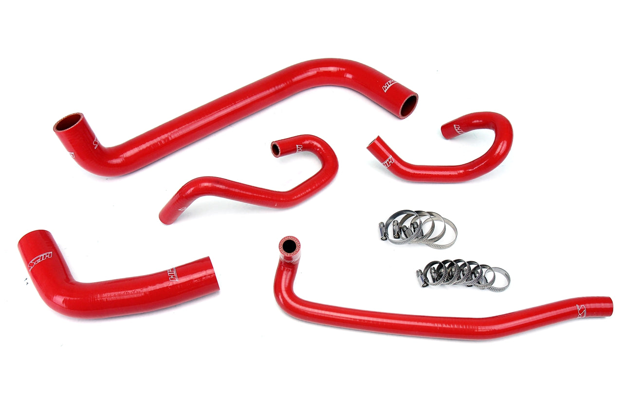 HPS Performance High Temp 3-ply Reinforced SiliconeReplace Rubber Radiator Heater Coolant Hoses 57-1425-RED
