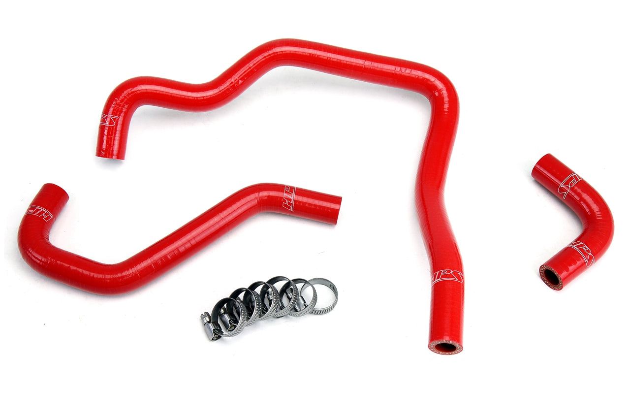 HPS Performance High Temp 3-ply Reinforced SiliconeReplace OEM Rubber Heater Coolant Hoses 57-1430-RED