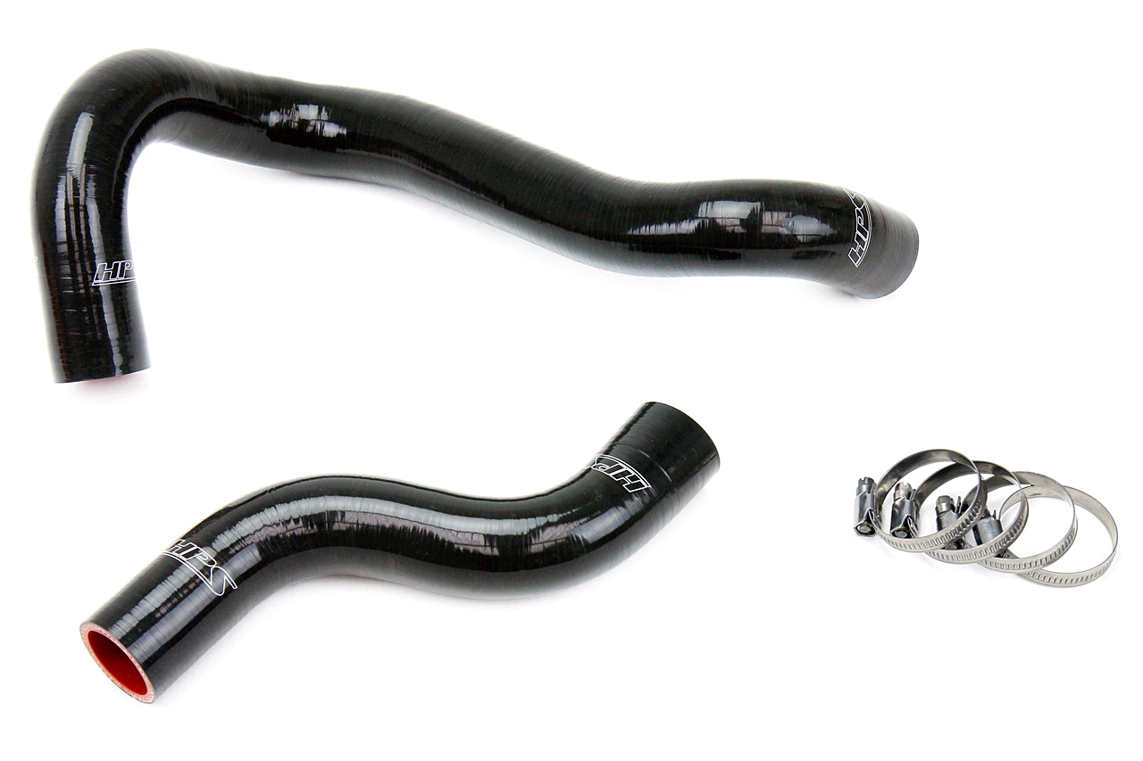 HPS Performance High Temp 3-ply Reinforced SiliconeReplace OEM Rubber Radiator Coolant Hoses 57-1451-BLK