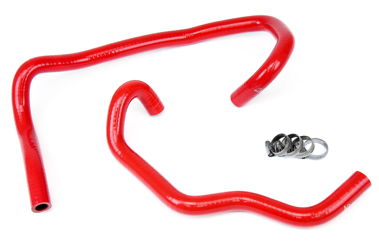 HPS Performance High Temp 3-ply Reinforced SiliconeReplace OEM Rubber Heater Coolant Hoses 57-1469-RED