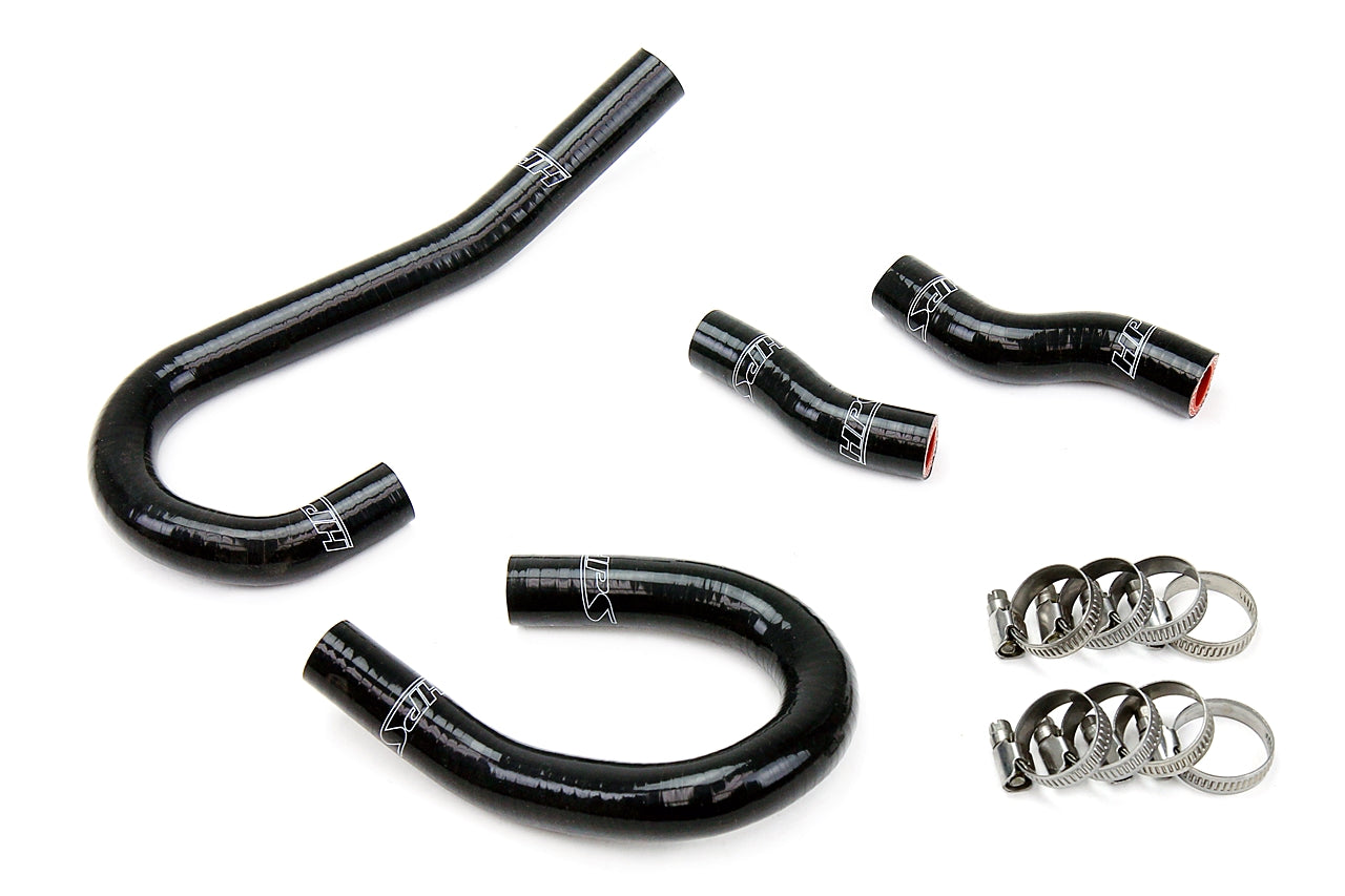 HPS Performance High Temp 3-ply Reinforced SiliconeReplace OEM Rubber Heater Coolant Hoses 57-1473-BLK