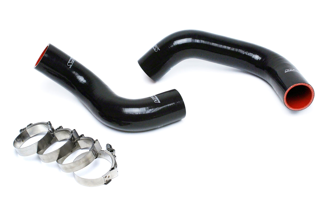 HPS Performance High Temp 3-ply Reinforced SiliconeReplace OEM Rubber Radiator Coolant Hoses 57-1498R-BLK