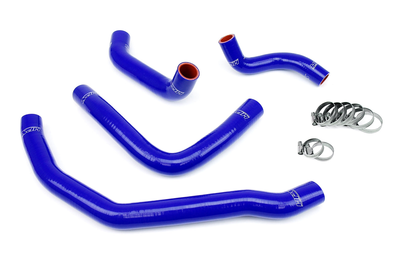HPS Performance High Temp 3-ply Reinforced SiliconeReplace OEM Rubber Radiator Coolant Hoses 57-1500-BLUE