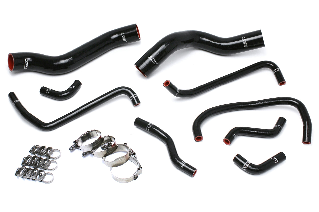 HPS Performance High Temp 3-ply Reinforced SiliconeReplace Rubber Radiator Heater Coolant Hoses 57-1503-BLK
