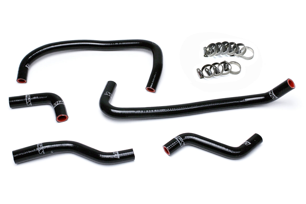 HPS Performance High Temp 3-ply Reinforced SiliconeReplace OEM Rubber Heater Coolant Hoses 57-1503H-BLK