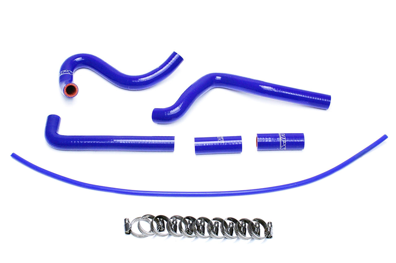 HPS Performance High Temp 3-ply Reinforced SiliconeReplace OEM Rubber Radiator Coolant Hoses 57-1505-BLUE