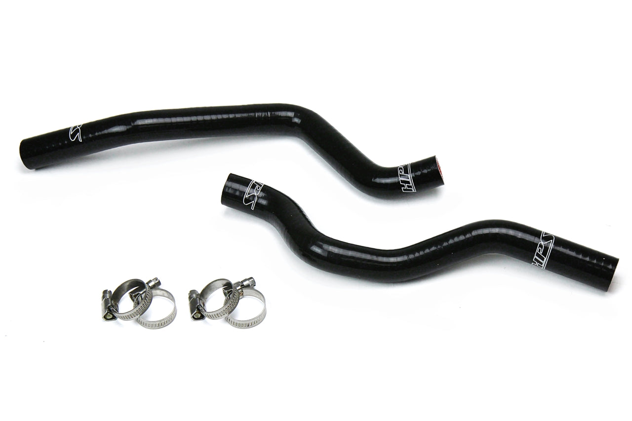 HPS Performance High Temp 3-ply Reinforced SiliconeReplace OEM Rubber Heater Coolant Hoses 57-1529-BLK