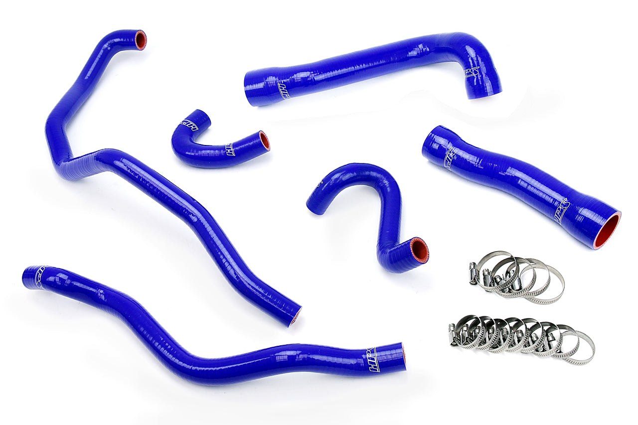 HPS Performance High Temp 3-ply Reinforced SiliconeReplace Rubber Radiator Heater Coolant Hoses 57-1543-BLUE