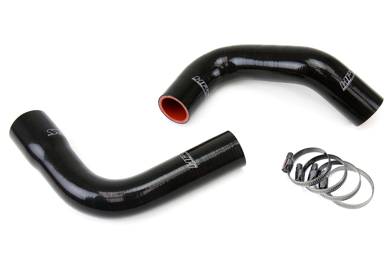 HPS Performance High Temp 3-ply Reinforced SiliconeReplace OEM Rubber Radiator Coolant Hoses 57-1588-BLK