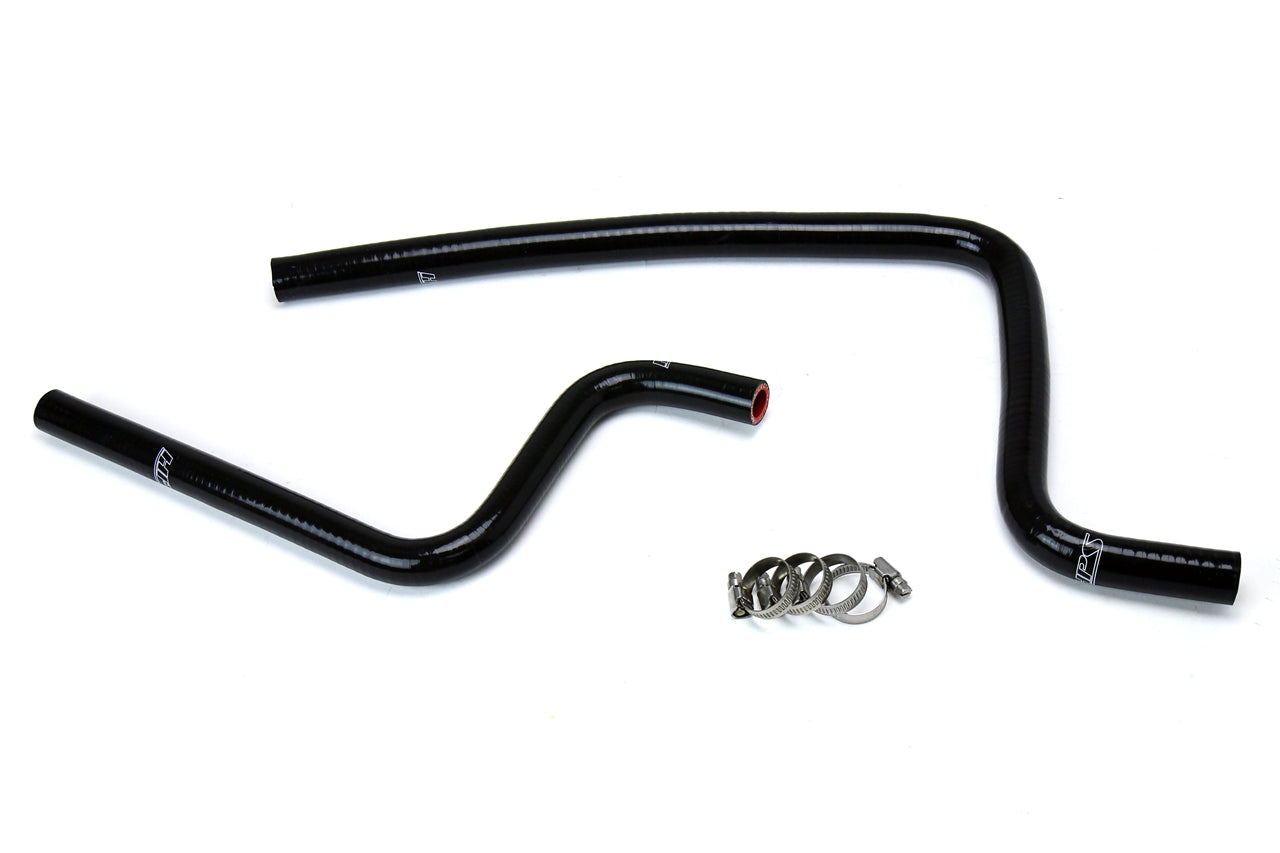 HPS Performance High Temp 3-ply Reinforced SiliconeReplace OEM Rubber Heater Coolant Hoses 57-1590-BLK