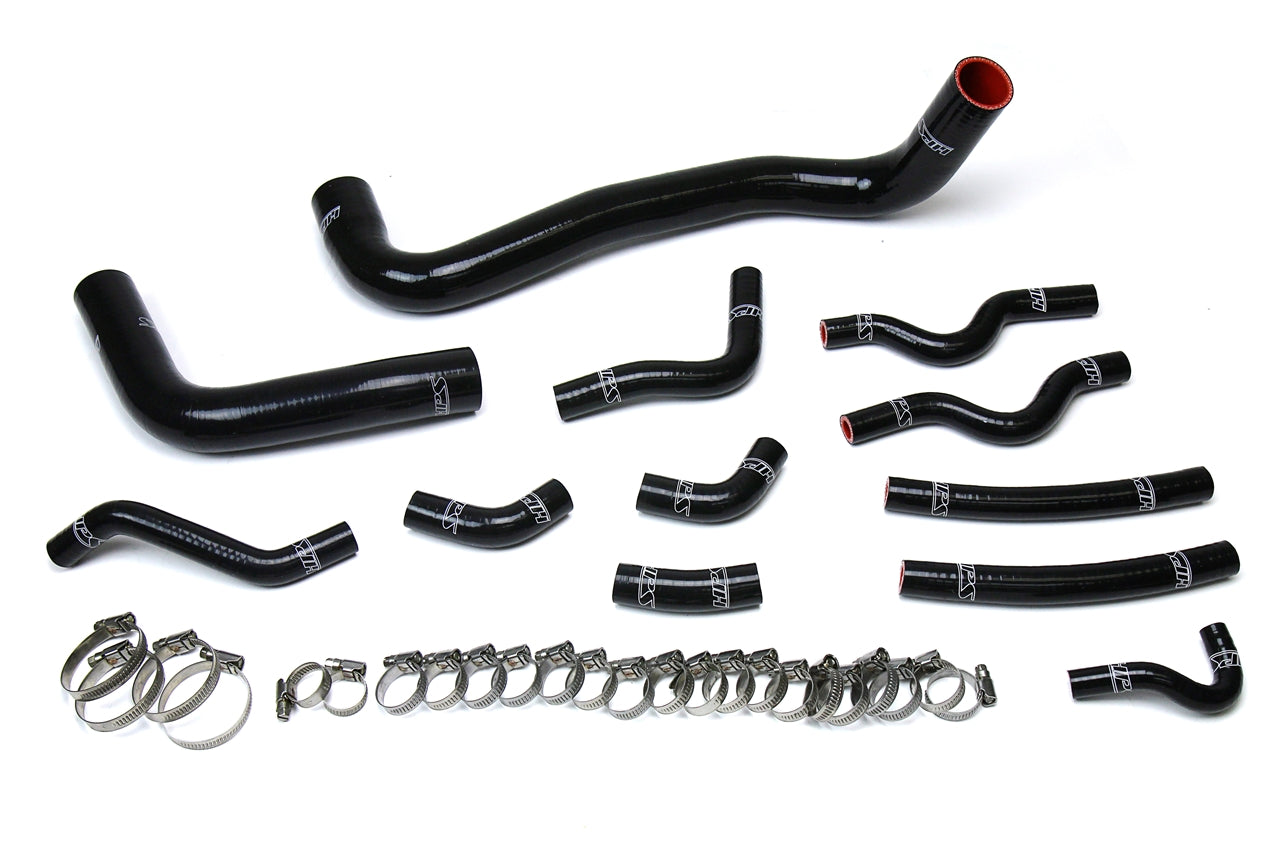 HPS Performance 3-ply Reinforced Silicone Replaces Rubber Radiator And Heater Hoses 57-1610-BLK