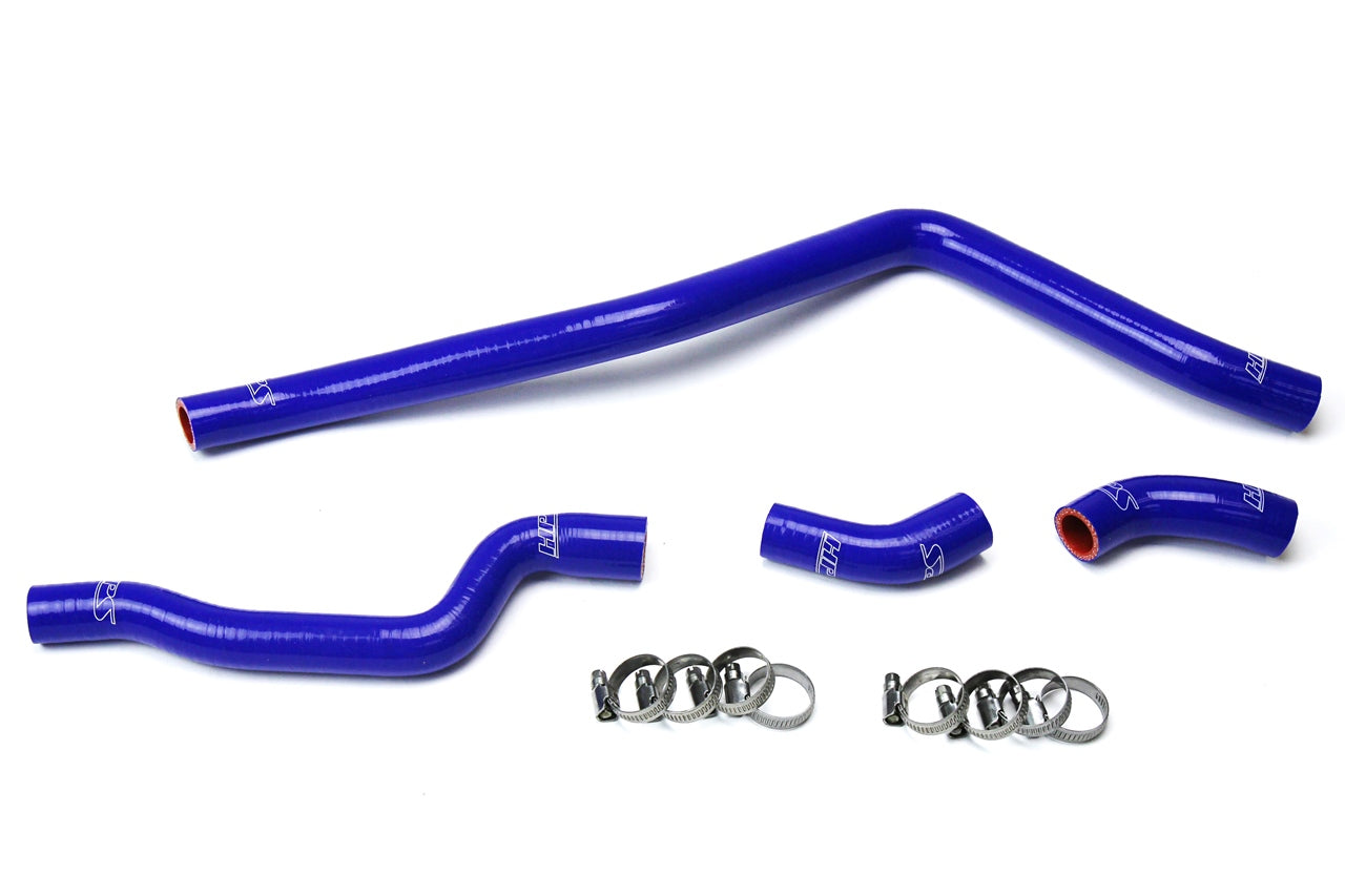 HPS Performance High Temp 3-ply Reinforced SiliconeReplace OEM Rubber Radiator Coolant Hoses 57-1615-BLUE